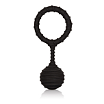 Colt Weighted XL Cock Ring with Ball - CalExotics - Silicone- Black