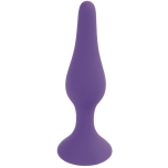 Boss Silicone Butt Plug (Purple) - Large - Smooth