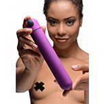 XL Vibrating Bullet Rechargeable - Purple - XR Brands