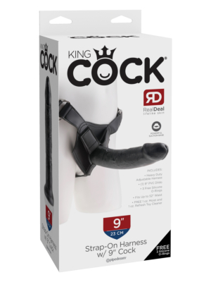 Pipedream King Cock Strap-On Harness - Black